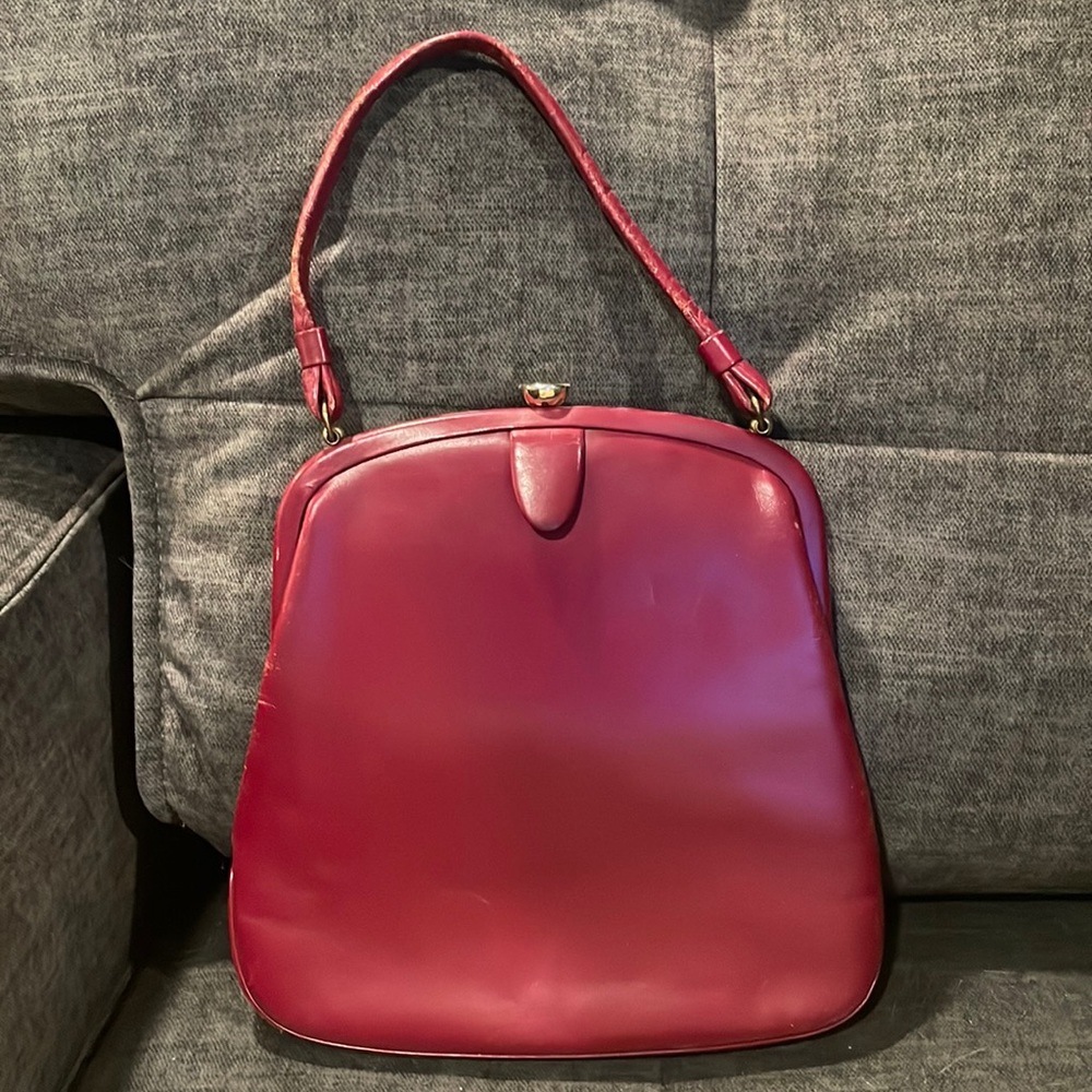 Vintage 50’s red purse
